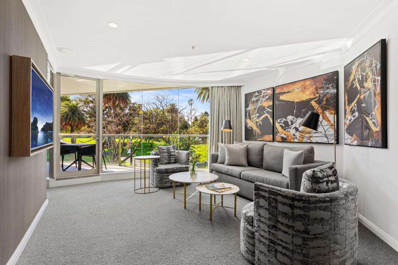 Deluxe-Apartment mit 2 Schlafzimmern und Gartenblick